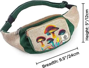 Seamless Adventure Companion: Mushroom Fanny Pack Freakmandu