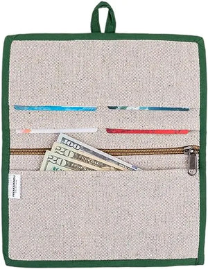 Organized Luxury for Women- Hemp Bifold Wallet Freakmandu