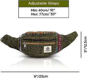 Quality Meets Fashion: Green Fanny Pack Freakmandu