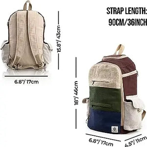 Versatile Hemp Backpack Freakmandu