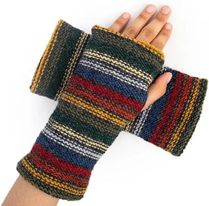 Versatile Women's Arm Warmers and Fingerless Gloves Freakmandu