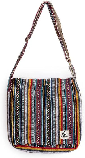 Woven Hemp Messenger Bag Freakmandu