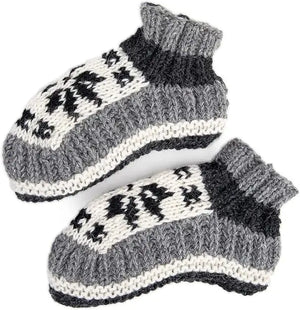 Hand-Knitted Woolen Socks Freakmandu