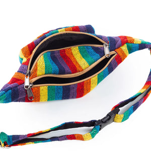 Durable Rainbow Waist Bag Freakmandu