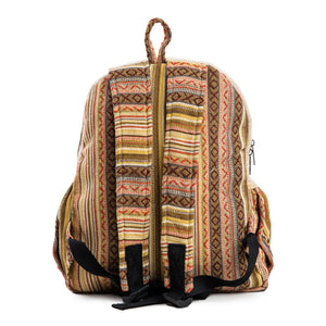 Conscious Fashion, Ethical Choices : Medium Yak print Hemp Bag Freakmandu