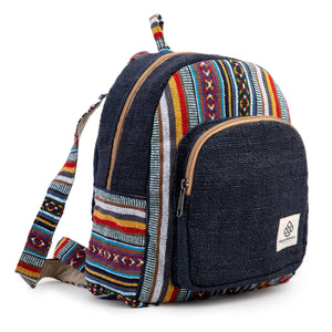 Mini Hemp Backpack Boho Bag - Eco Friendly Unisex Durable Freakmandu