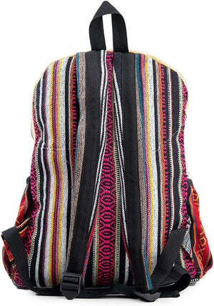 Discover Nature's Harmony with our Large Hemp Backpack Freakmandu